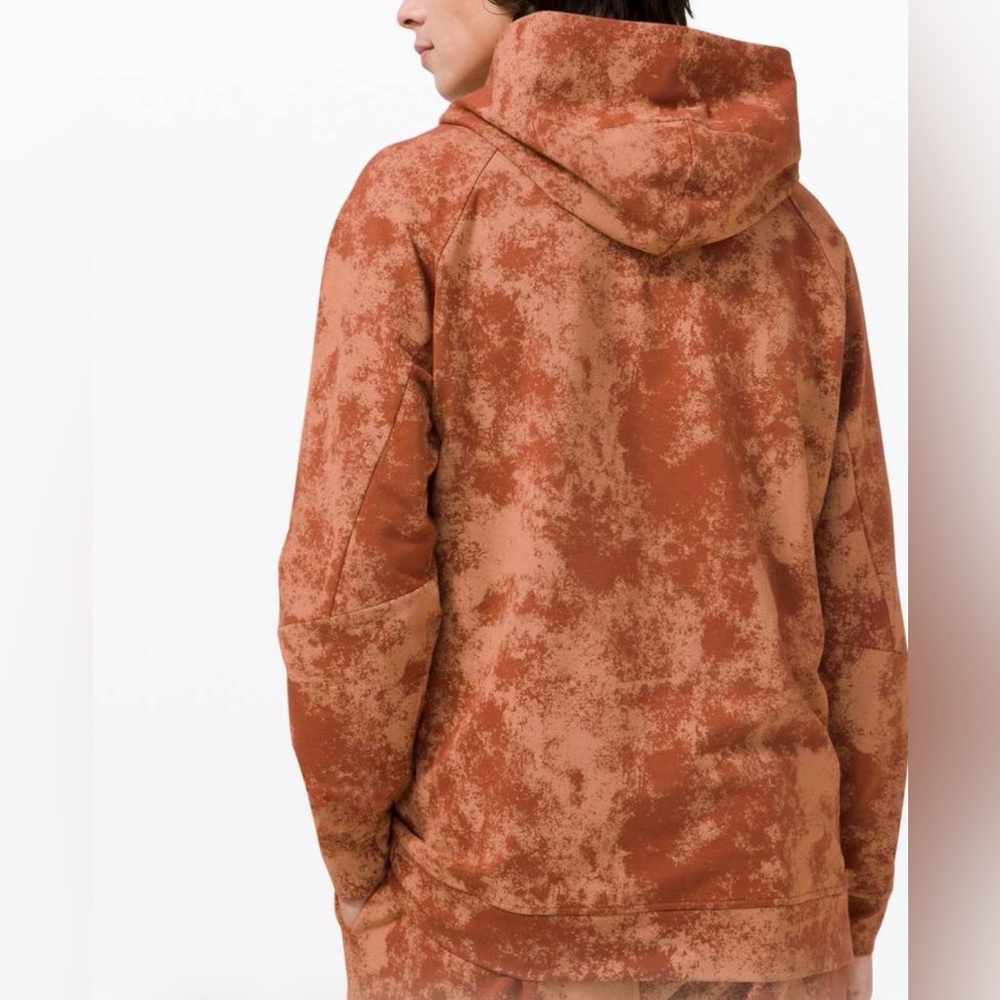 Lululemon City Sweat Pullover Hoodie Astral Dark Terracotta Desert Sun Medium - Picture 2 of 4